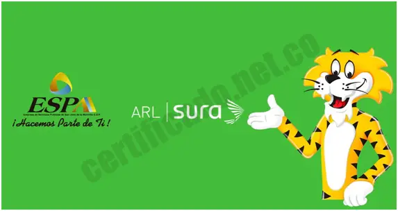 Certificado de afiliación SURA ARL