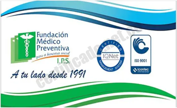 Fundación Medico Preventiva certificado