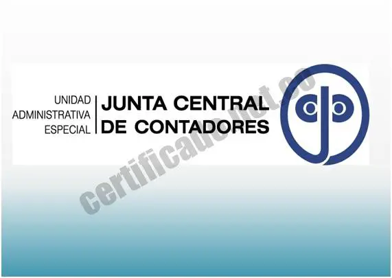 Certificado de antecedentes Junta  Central de Contadores