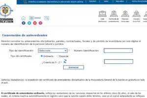 Cómo conseguir tu Certificado de Antecedentes Disciplinarios en Colombia