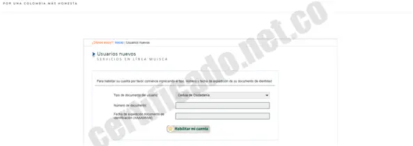 Plataforma para solicitar el documento que certifica el origen